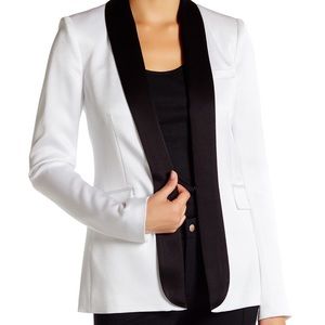 Alice + Olivia
White and Black Employed Blazer
